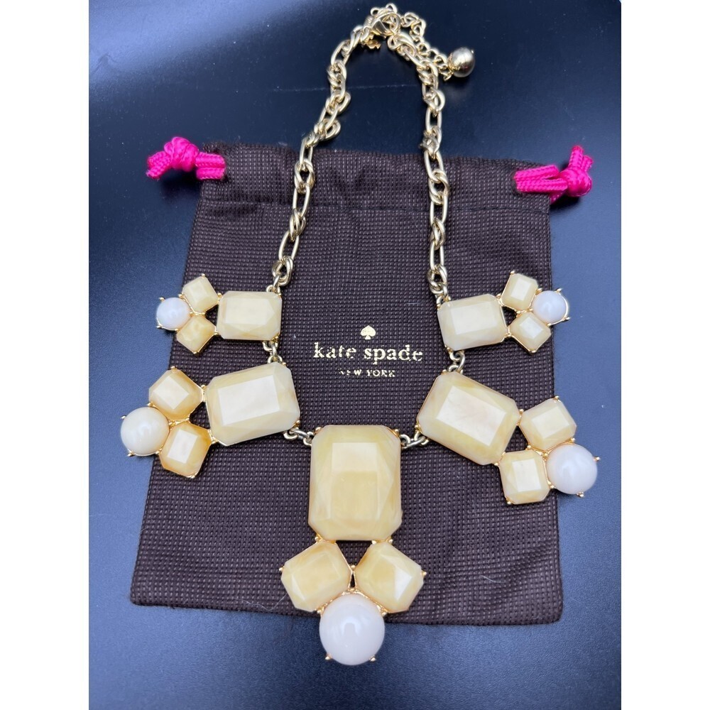 Kate Spade Creamy Statement Necklace